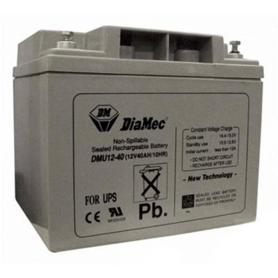 Diamec  UPS DM1240UPS szünetmentes akkumulátor, 12V 40Ah